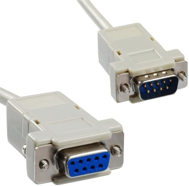 PremiumCord DB-9 - DB-9  2m  Biały