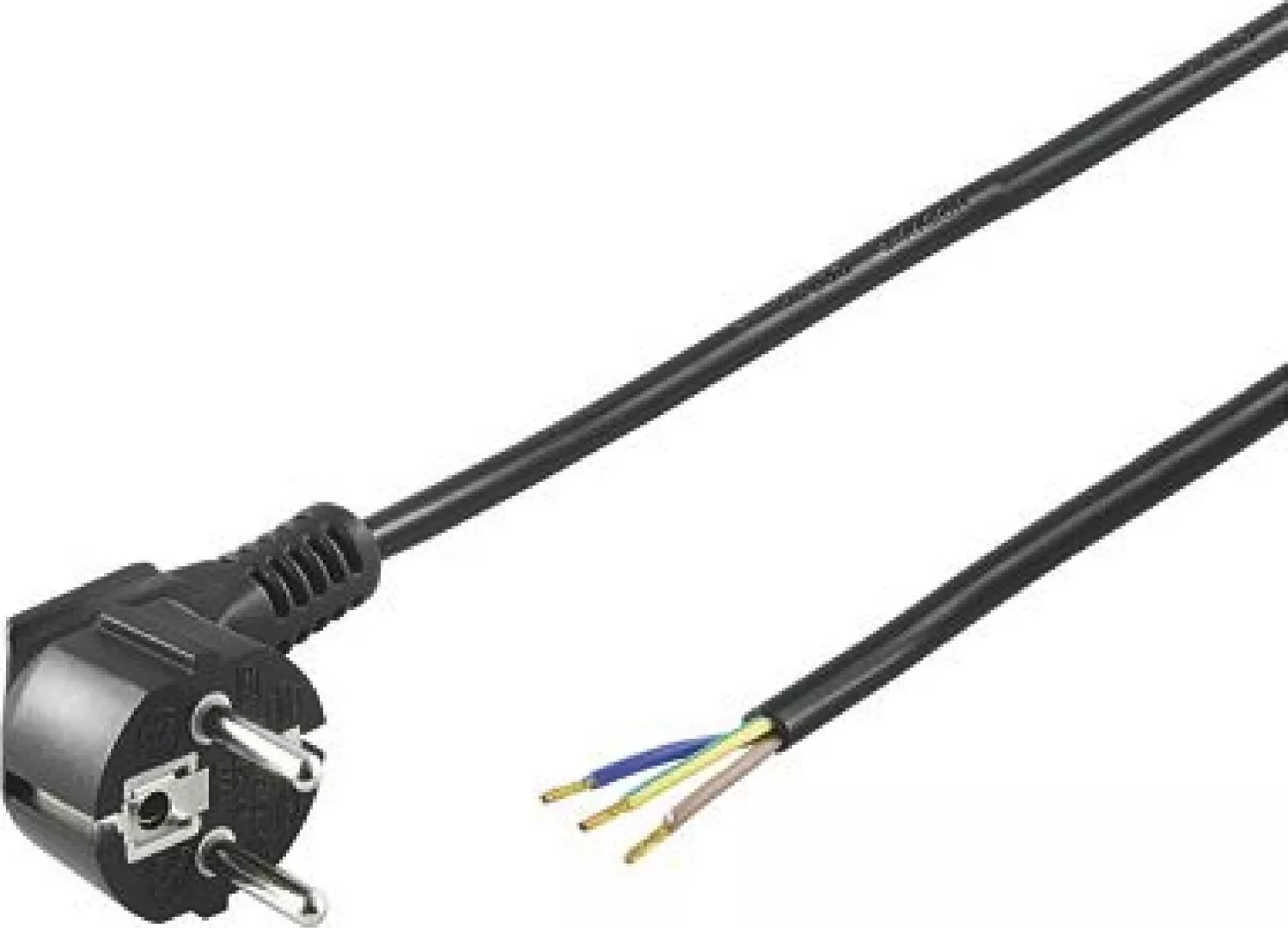PremiumCord Flexo mains cable three-core 230V