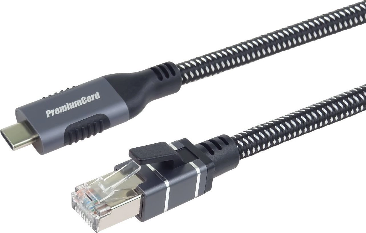 PremiumCord PremiumCord Ethernet cable USB-C to