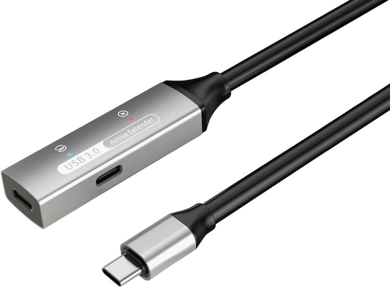 PREMIUMCORD USB-C repeater and extension cable