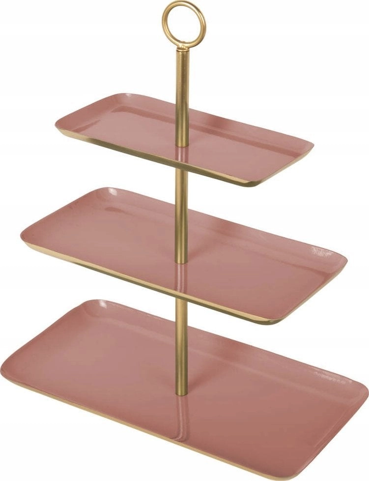 Present Time 3-tier cake stand powder