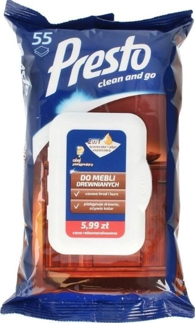 Presto 2in1 Cloth + Cleaning liquid
