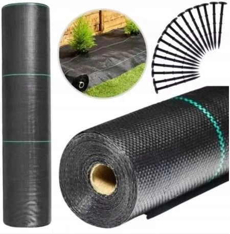 Agrotkanina czarna 160 cm x50m UV