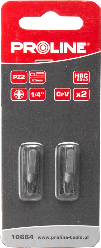 Pro-Line Końcówka 1/4" 25mm PZ1 2szt