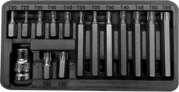 Pro-Line Zestaw bitów 3/8" Torx T20-T55