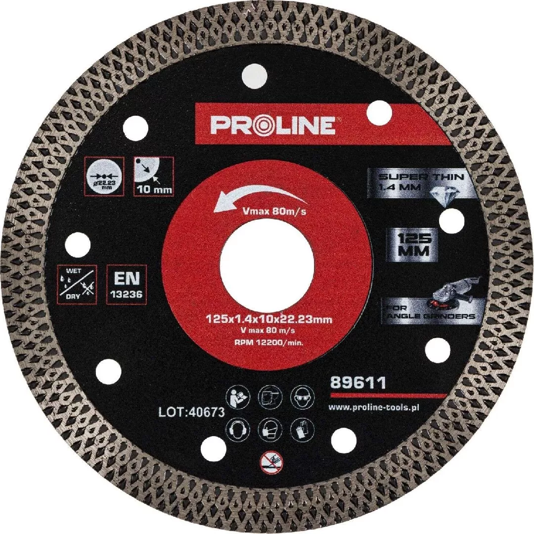 Diamond cutting disc thin 125 *