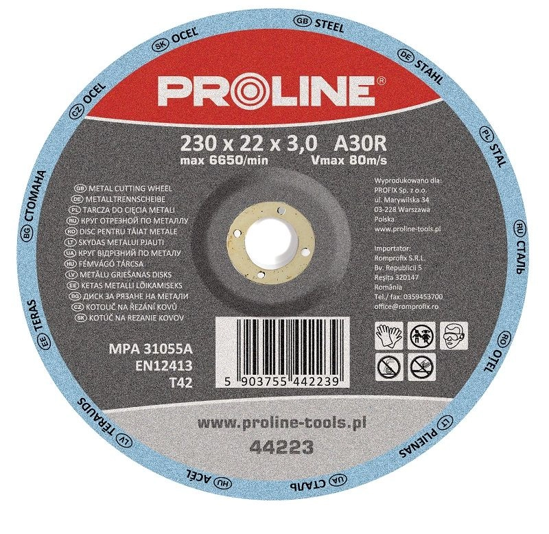 Pro-Line T42 metal cutting disc 125mm