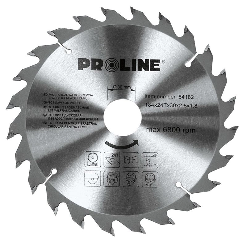 Pro-Line Piła tarczowa do drewna 184x30mm