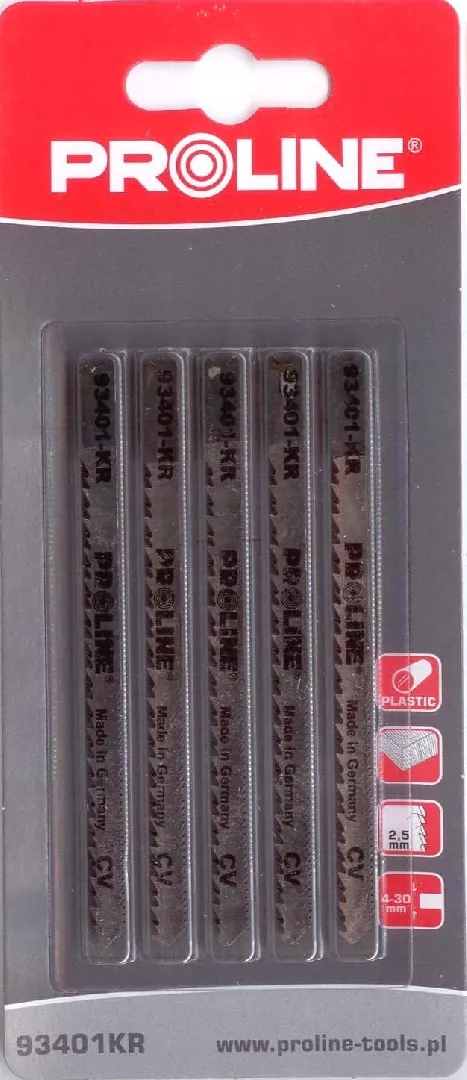Pro-Line Brzeszczoty do wyrzynarki 5szt. 100mm
