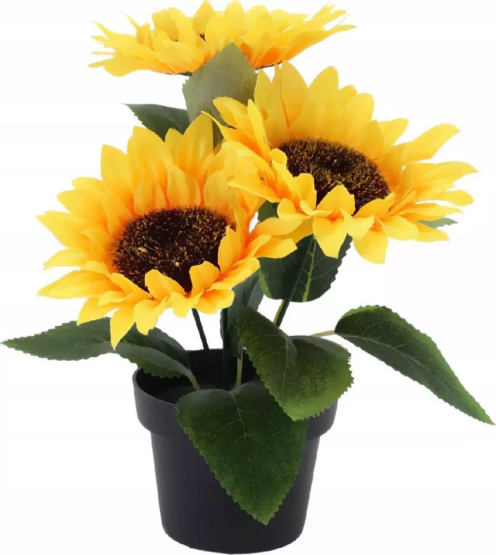 Artificial sunflower plant 20 cm 14511091