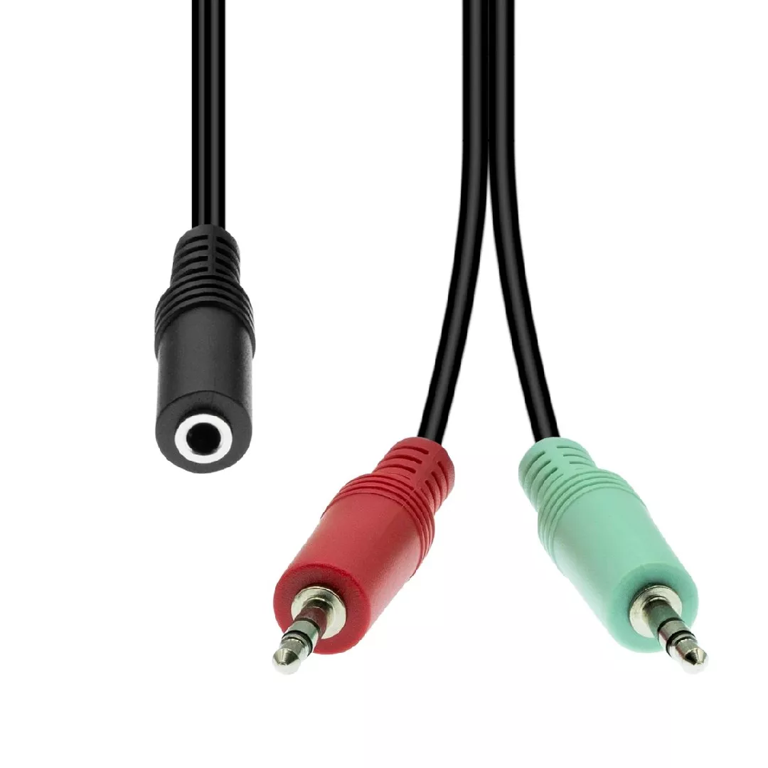 Kabel ProXtend Mini-Jack 4-Pin to 2x