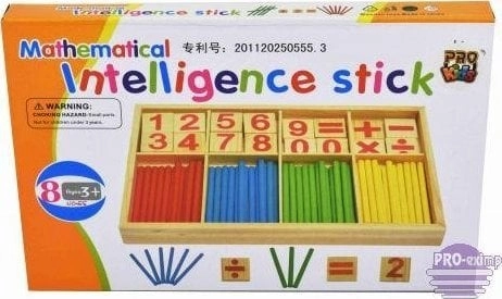 Learning to count on wooden sticks