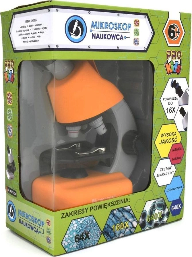 Pro Kids Microscope of a little