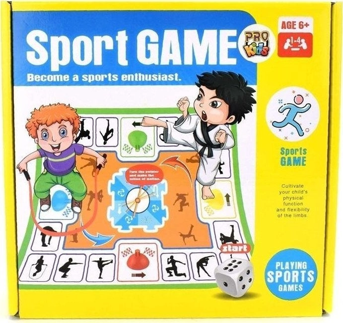 Pro Kids Board Game Physical Exercises