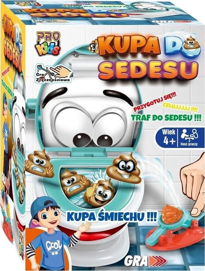 Pro Kids Poop in the toilet
