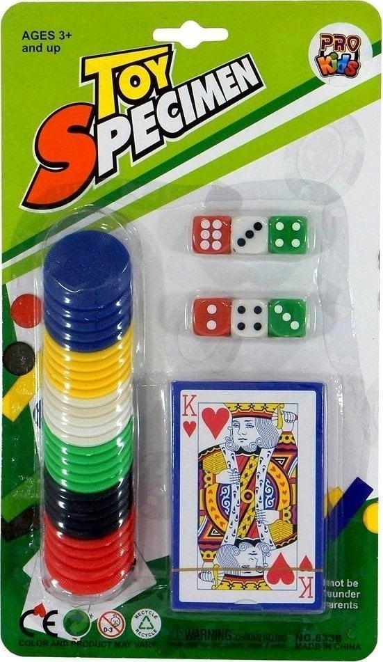 Game cards dice chips ( 5902666690623