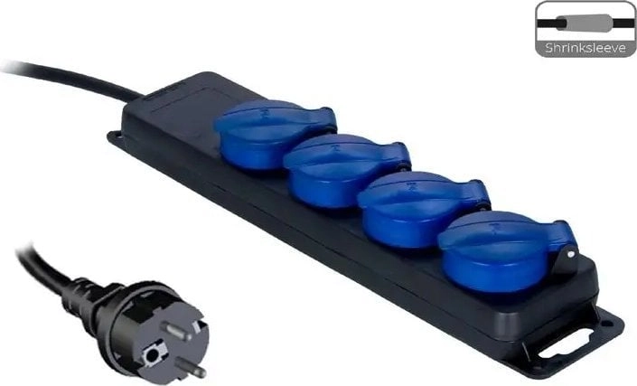 Procab Procab PSI204/1.5-F IP44 powerstrip