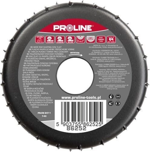 Profix TARCZA PŁASKA TARNIK GRUBE ZĘBY