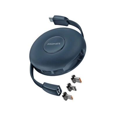 PROMATE Quiver Foldable magnetic cable USB-C