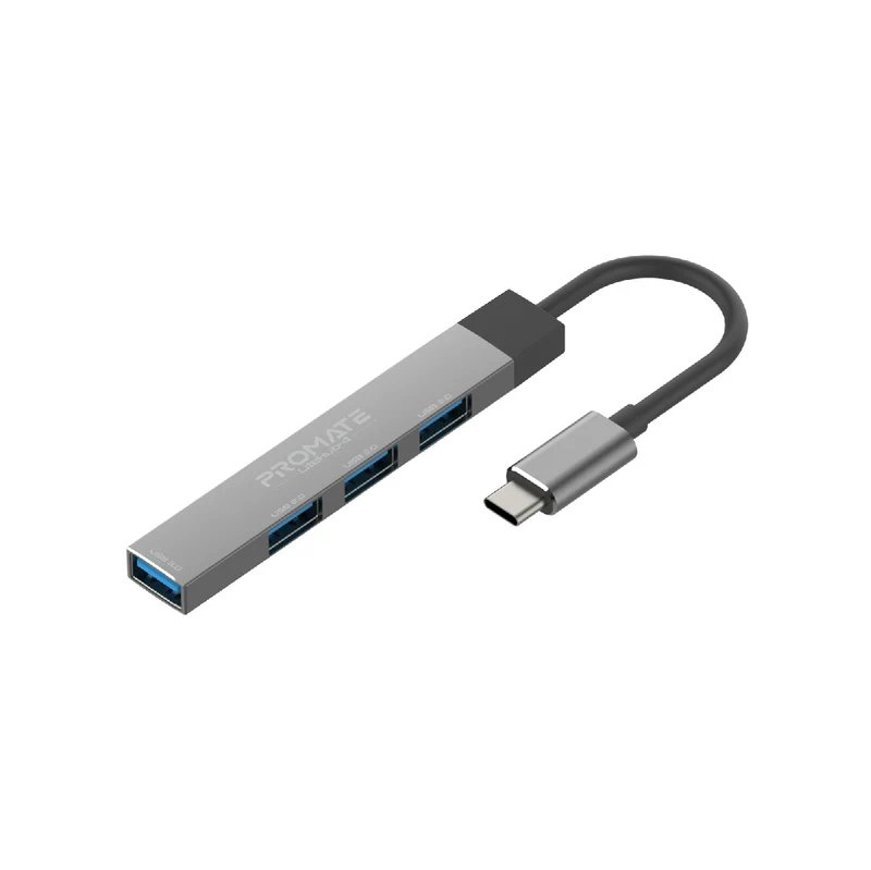 Promate LiteHub-4 USB-C Hub 3xUSB2.0