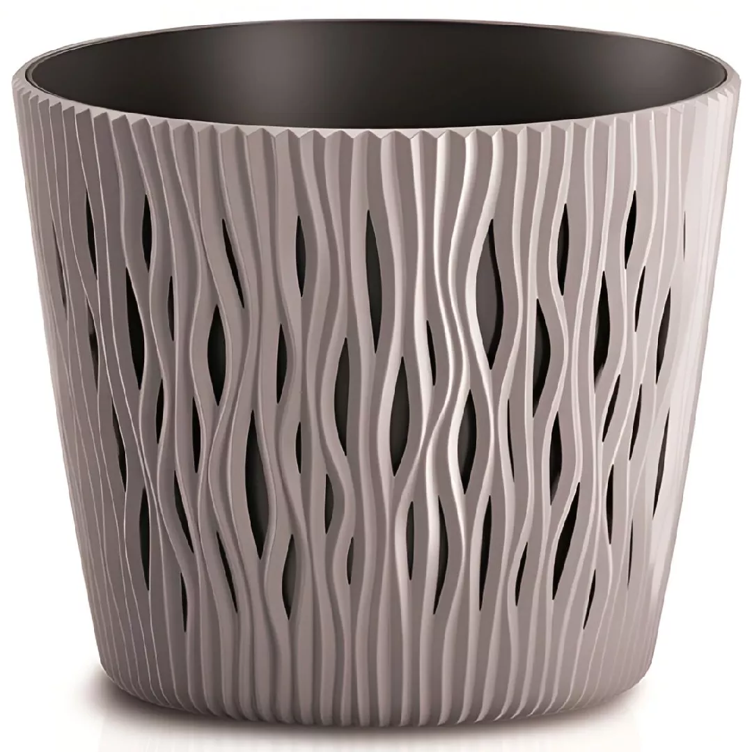 SANDY ROUND FLOWER POT DIAMETER 22CM