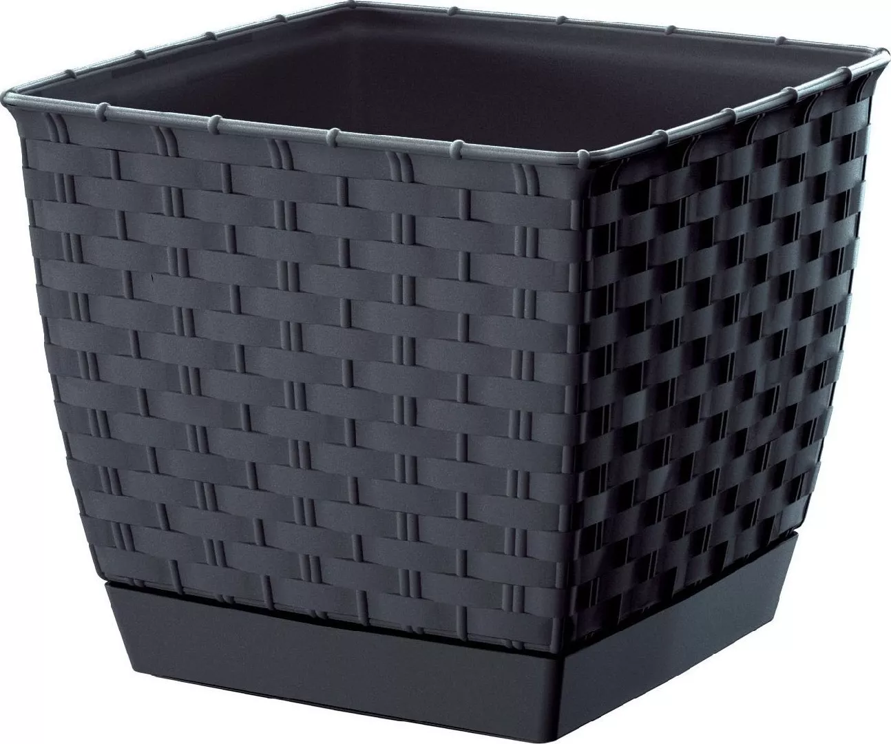 Prosperplast Doniczka kwadratowa RATOLLA SQUARE DRLK165-S433