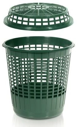 Prosperplast Lid for bin green 60L