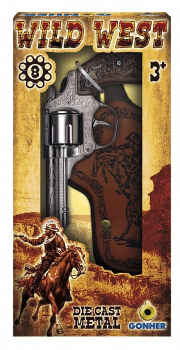 Zestaw pistolet 8-strzałowy DREWIK 155201/0 201/0