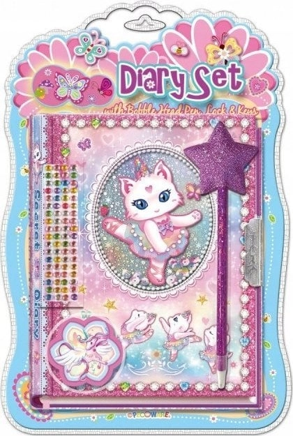 Pecoware diary with pen - Ballerina