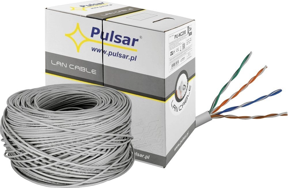 Pulsar Kabel Ethernet skrętka LAN cat