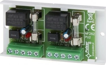 Relay module  2 relays  voltage 10-16