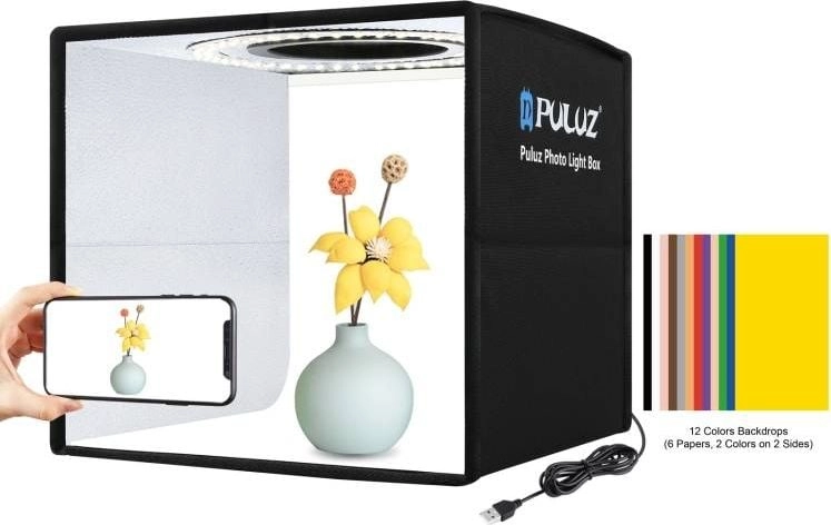 Photo studio Puluz PU5025B LED 25cm