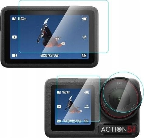Set Tempered Glass Cover for 2x