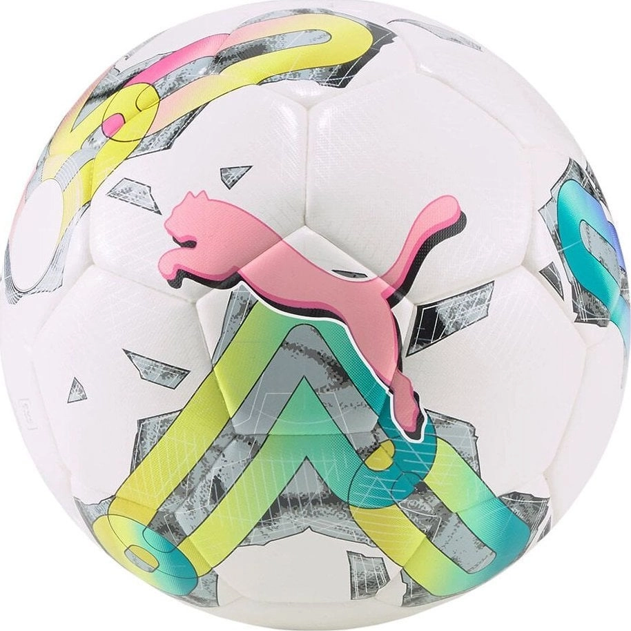 Puma Orbita 5 HYB Football White-Green-Pink