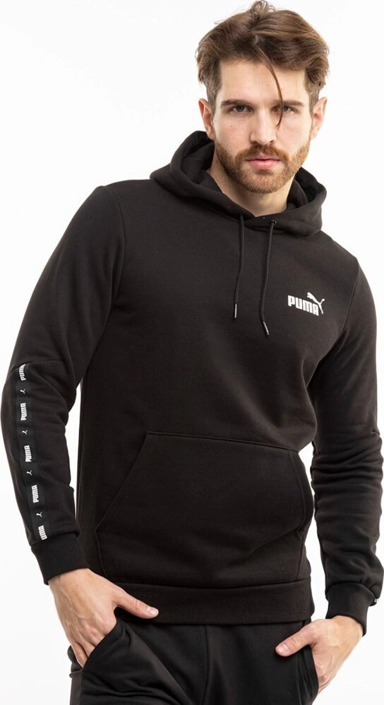 Puma ESS+ Tape Hoodie FL black