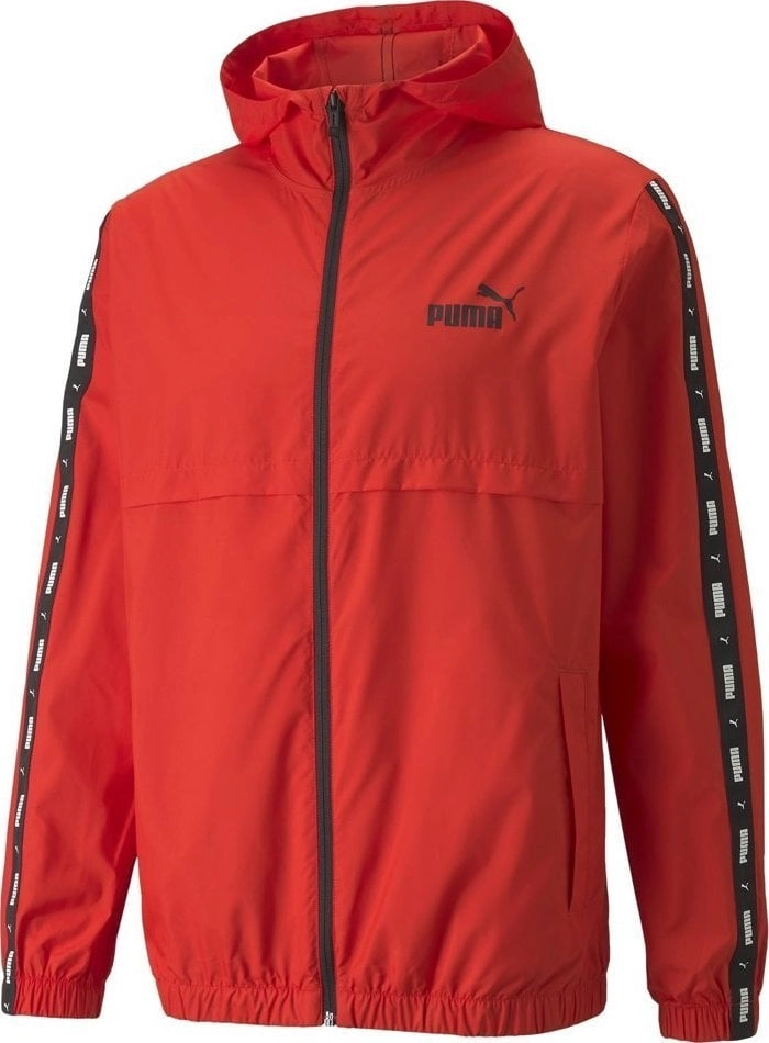 Puma ESS+TAPE Windbreaker Men````s Jacket Red
