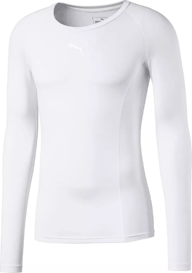 Puma LIGA Baselayer Tee LS White