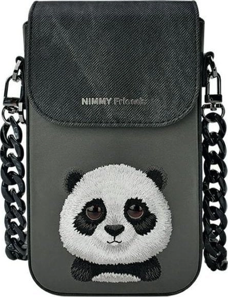 Nimmy Phone Bag Black/Black Big Eyed