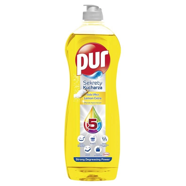 Pur Pur Dishwashing Liquid 750ml Soda