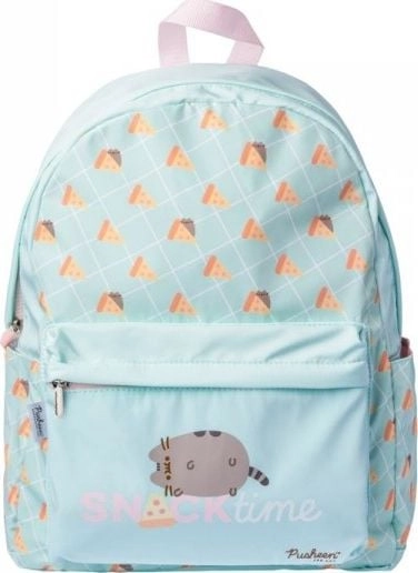 Pusheen Foodie school backpack light blue