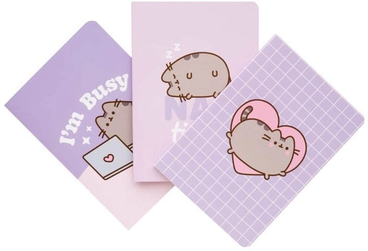 Pusheen - Set of A6 notebooks