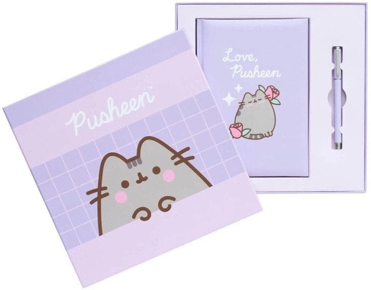 Pusheen diary + pen scpa5b08 8435497298906