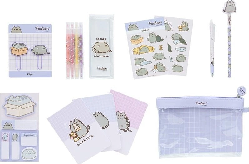 Pusheen - A set of school