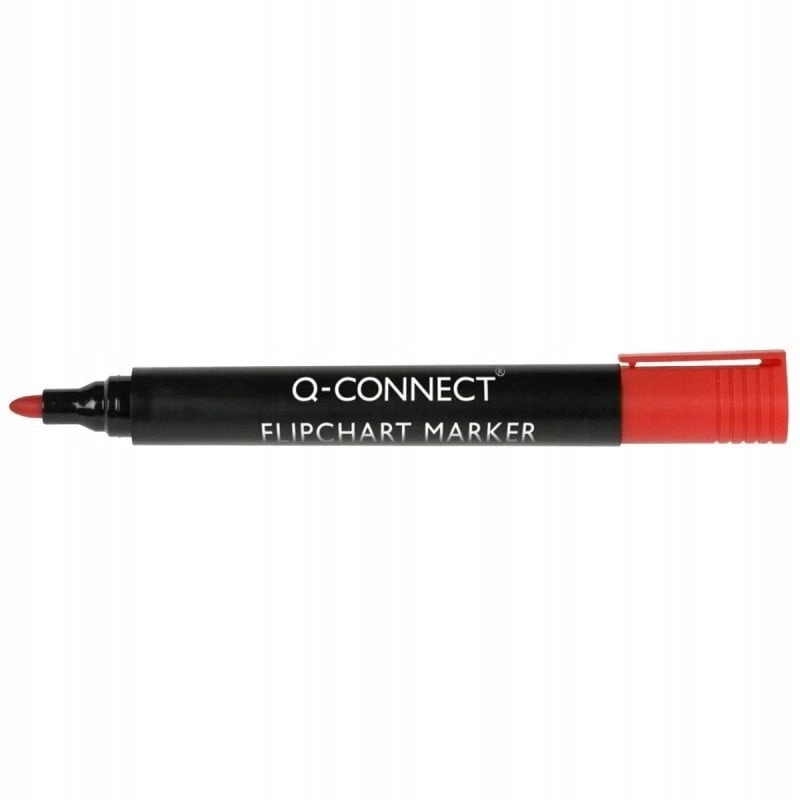 Q-CONNECT flipchart marker round red KF15399