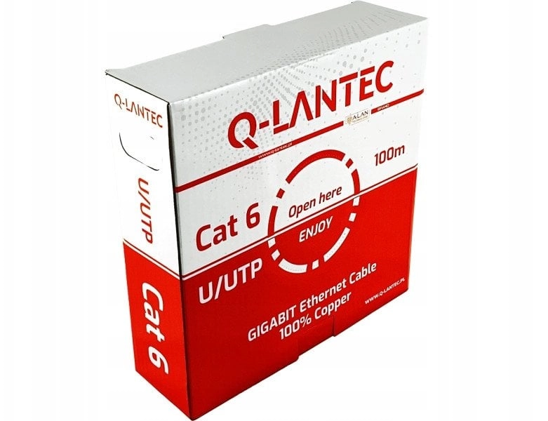 Q-LANTEC U/UTP cat.6 network cable
