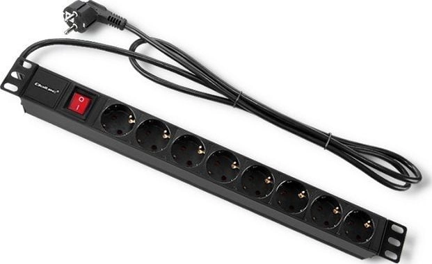 Qoltec Power Strip for 1U RACK
