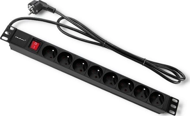 QOLTEC 54471 Maitinimo juostelė RACK spintelėms