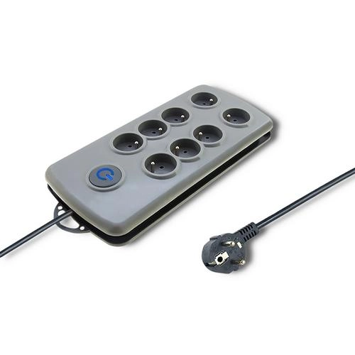 Qoltec Surge Protection Power Strip  8