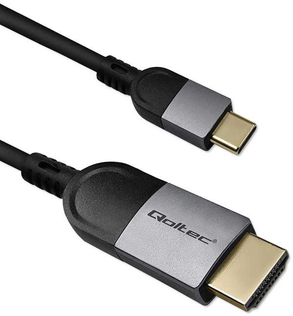 Qoltec Kabel Adapter USB-C na HDMI