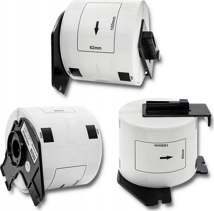 Qoltec tape for BROTHER DK-11202  62mm